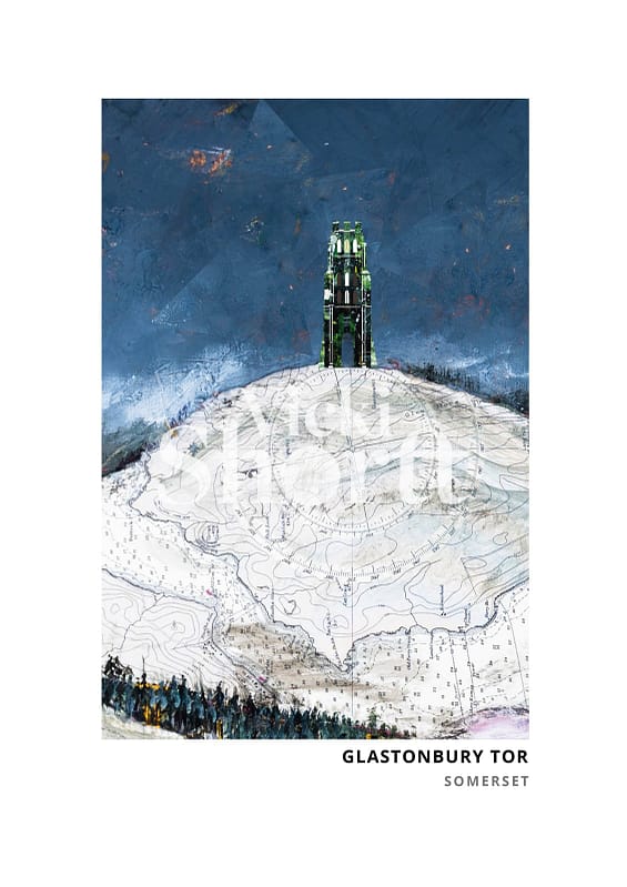 Glastonbury Tor Art Print
