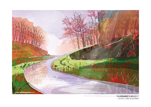 Hubbard's Hills 1 Art Print
