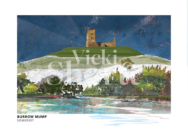 Burrow Mump Art Print