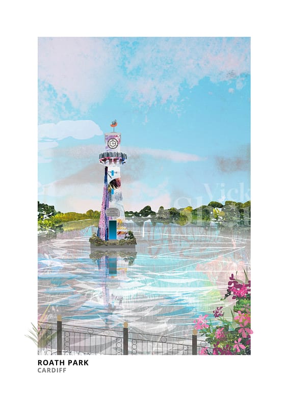 Roath Park Art Print