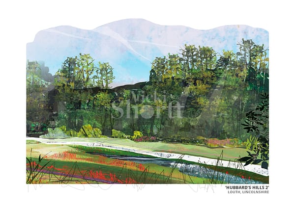 Hubbard's Hills 2 Art Print
