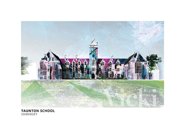 Taunton School Art Print