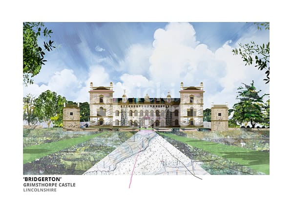 Grimsthorpe Castle Art Print