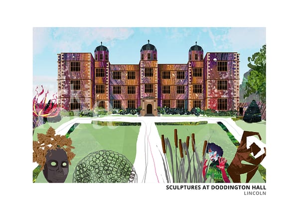 Doddington Hall Art Print