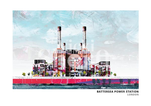 Battersea Power Station Art Print