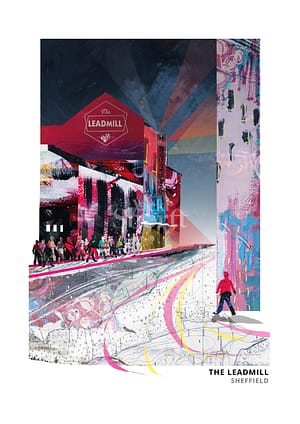 Leadmill Sheffield Art Print
