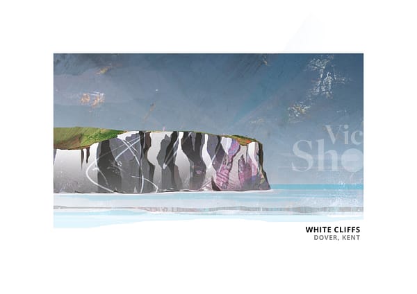 White Cliffs, Dover Art Print