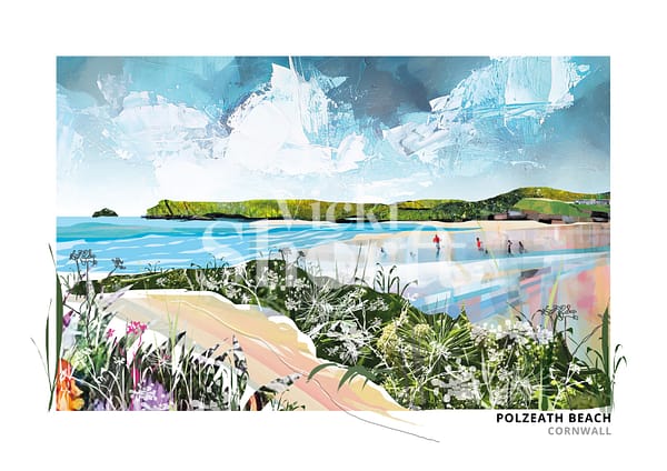 Polzeath Art Print