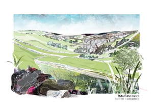 Malham Cove Art Print