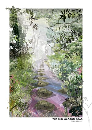 Old Waggon Road Art Print